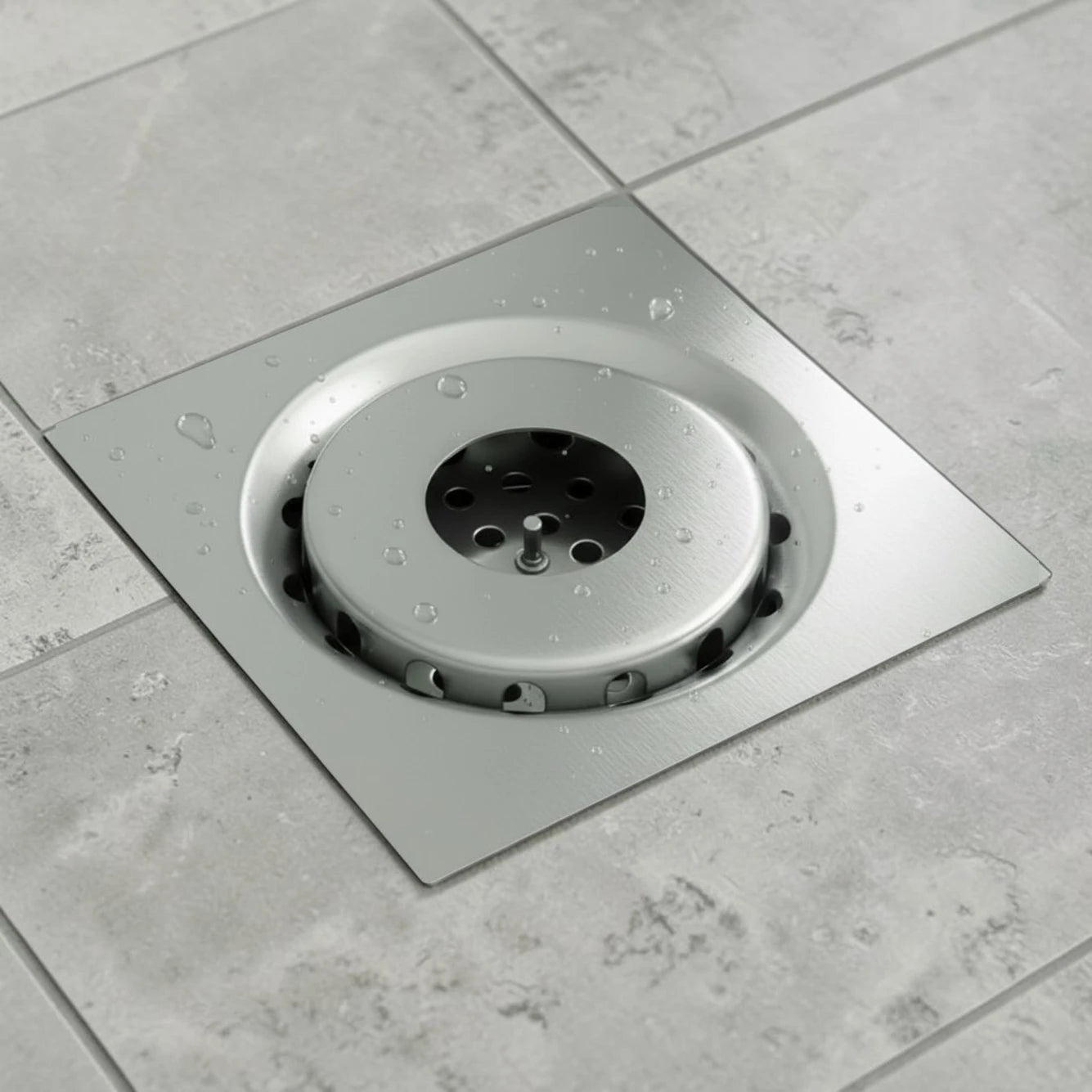 Floor Drain Waste | SS Floor Jali in 6 inch by 6 inch