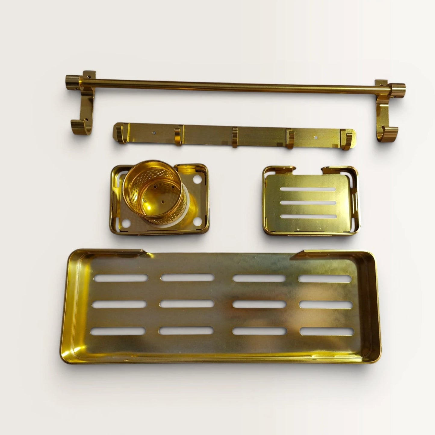 Bathroom Accesories Set 5 pcs | Aluminium Accessories Set