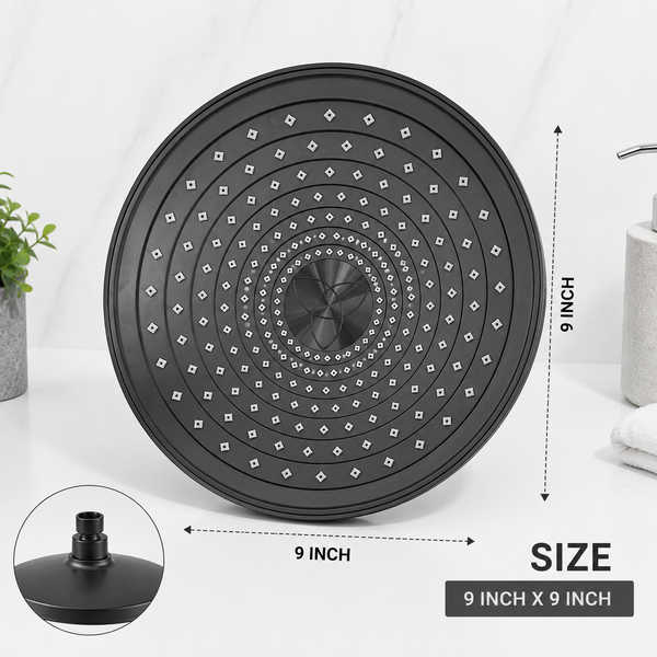 Over Head Shower | Round Shower in 9 inch