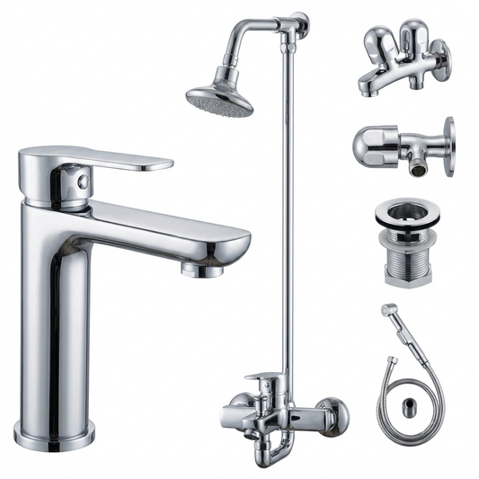 Next Lever Set | Complete Bathroom Set - Faisal