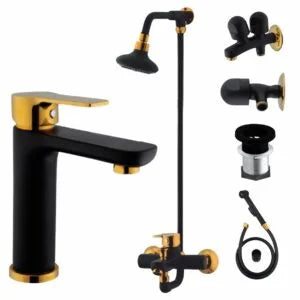 Next Lever Set | Complete Bathroom Set - Faisal